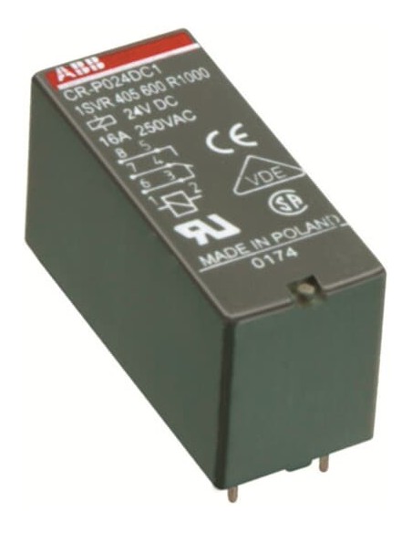 CR-P048AC2 przekaźnik A1-A2-48V AC 2 styki c o 250V 8A