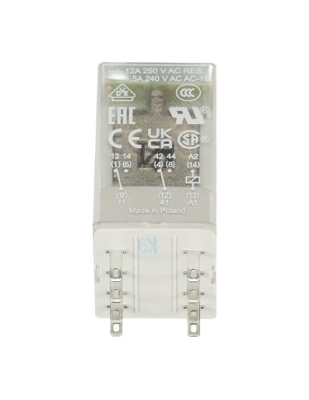 CR-M024AC2L przekaźnik A1-A2-24V AC 2 styki c o 250V 12A LED