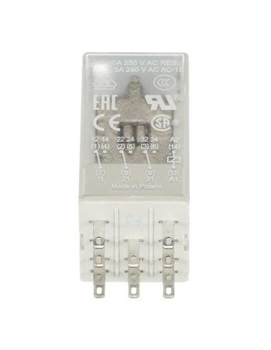 CR-M024AC3 przekaźnik A1-A2-24V AC 3 styki c o 250V 10A