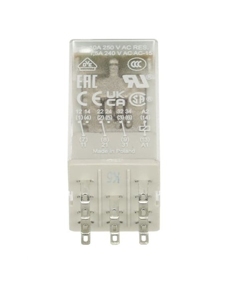 CR-M024DC3L przekaźnik A1-A2-24V DC 3 styki c o 250V 10A LED