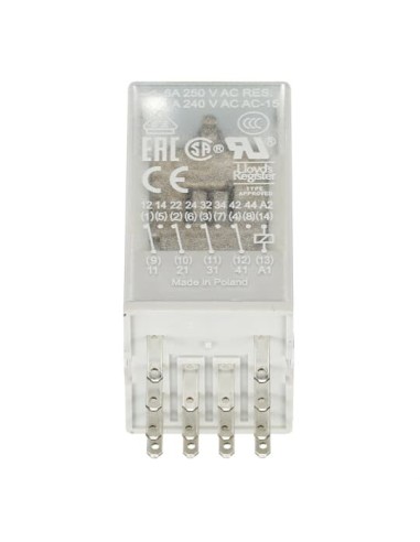 CR-M024AC4 przekaźnik A1-A2-24V AC 4 styki c o 250V 6A