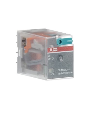 CR-M024DC4L przekaźnik A1-A2-24V DC 4 styki c o 250V 6A LED