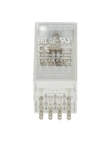 CR-M230AC4 przekaźnik A1-A2-230V AC 4 styki c o 250V 6A