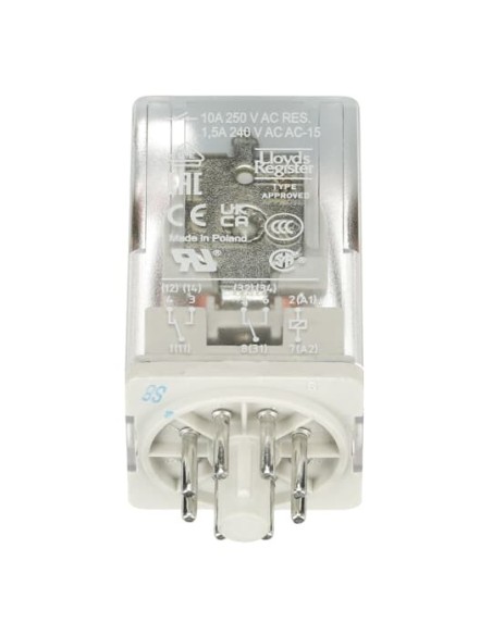 CR-U120AC2 przekaźnik A1-A2-120V AC 2 styki c o 250V 10A