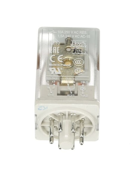 CR-U048DC2 przekaźnik A1-A2-48V DC 2 styki c o 250V 10A