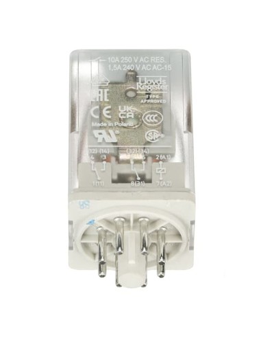 CR-U110AC2 przekaźnik A1-A2-110V AC 2 styki c o 250V 10A