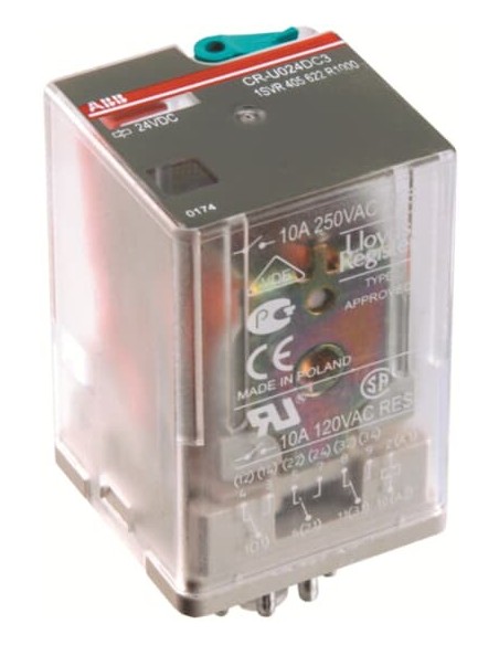 CR-U230AC3 przekaźnik A1-A2-230V AC 3 styki c o 250V 10A