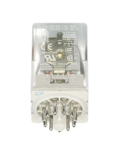 CR-U110DC3L przekaźnik A1-A2-110V DC 3 styki c o 250V 10A LED