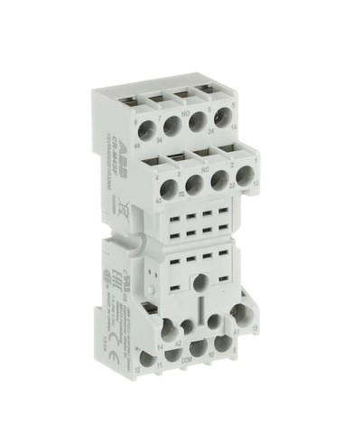 CR-M4SF podstawka do przekaźników 2 i 4 stykowych CR-M