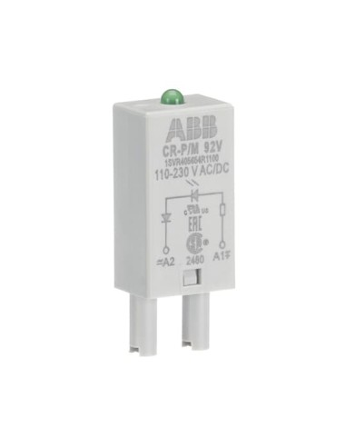 CR-P M 92V moduł LED zielony 110-230V AC DC