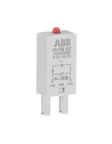 CR-P M 62C moduł warystor i LED czerwony 6-24V AC DC