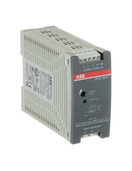 CP-E 12 2.5 zasilacz impulsowy wej:100-240VAC wyj: 12VDC 2.5A