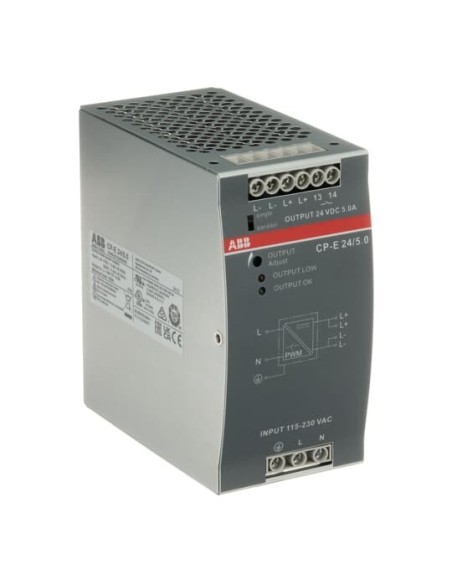 CP-E 24 5.0 zasilacz impulsowy wej:115 230VAC wyj: 24VDC 5A