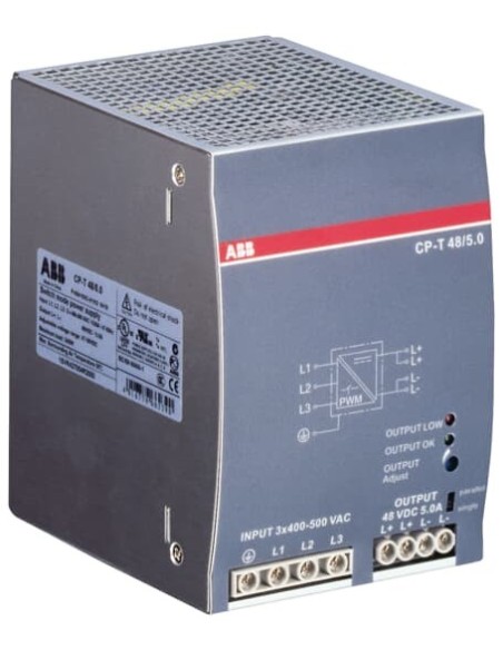 CP-T 48 5.0 zasilacz impulsowy wej: 3x400-500VAC wyj: 48VDC 5.0A