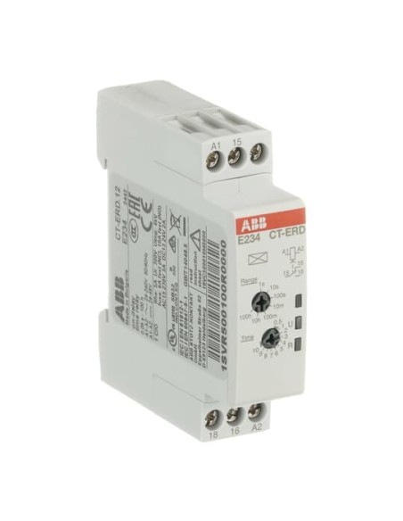 CT-ERD.12 przekaźnik czasowy 1c o 24-240VAC 24-48VDC