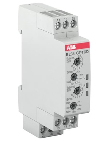 CT-TGD.22 przekaźnik czasowy 2c o 24-48VDC 24-240VAC