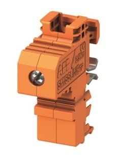 ZLS916 ORANGE Zacisk do gniazda dodatkowego SMISSLINE