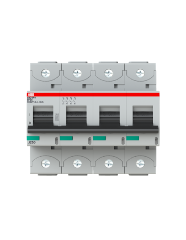 S804PV-SP25 wyłącznik nadmiarowo-prądowy  4P  char. B  25A  3kA  PV