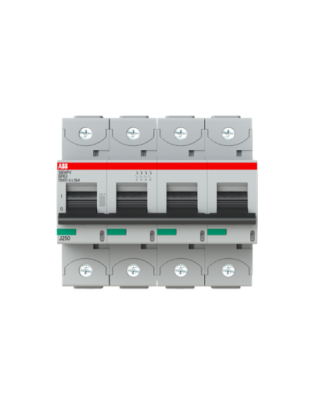 S804PV-SP63 wyłącznik nadmiarowo-prądowy  4P  char. B  63A  50kA  PV