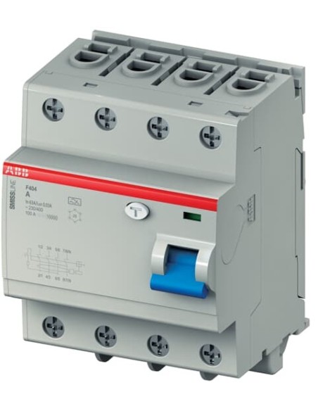 F404A-S63 03 Wyłącznik różnicowo-prądowy SMISSLINE