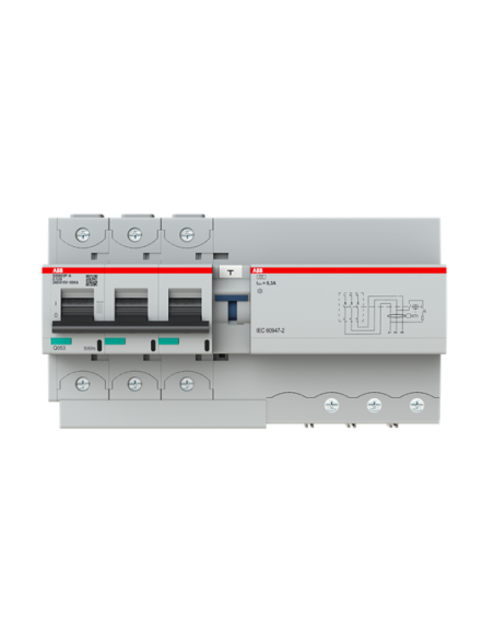 Wył. różn.-prąd. z blokiem nadmiarowym DS803P-C125 0.3A