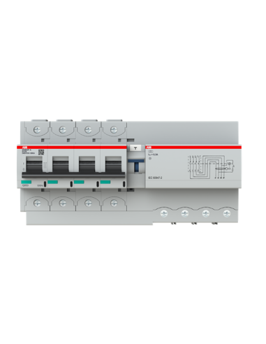 Wył. różn.-prąd. z blokiem nadmiarowym DS804P-D125 0.3A