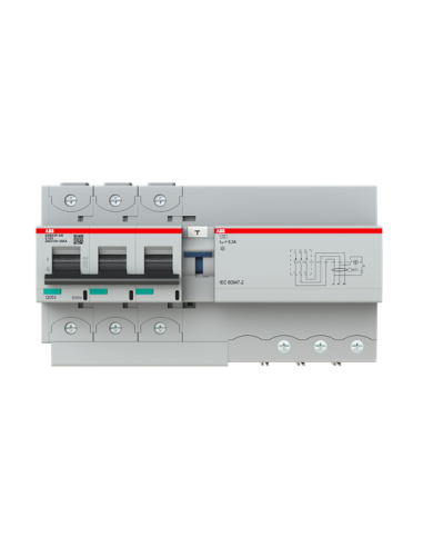 Wył. różn.-prąd. z blokiem nadmiarowym DS803P-C125 0.3 AS