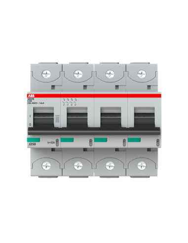 S804B-C50 wyłącznik nadmiarowo-prądowy  4P  char. C  50A  16kA  AC