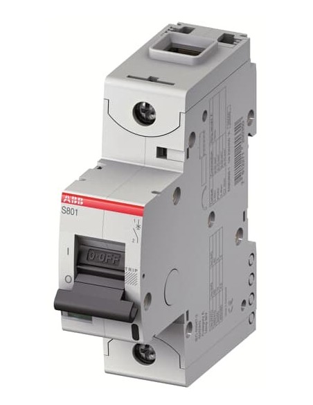 S801S-B10 wyłącznik nadmiarowo-prądowy  1P  char. B  10A  50kA  AC