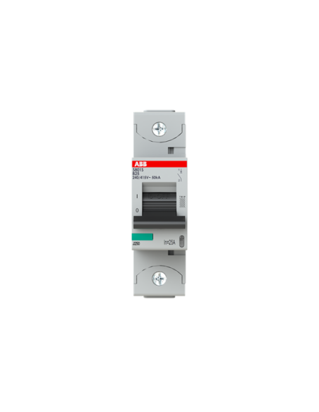 S801S-B25 wyłącznik nadmiarowo-prądowy  1P  char. B  25A  50kA  AC