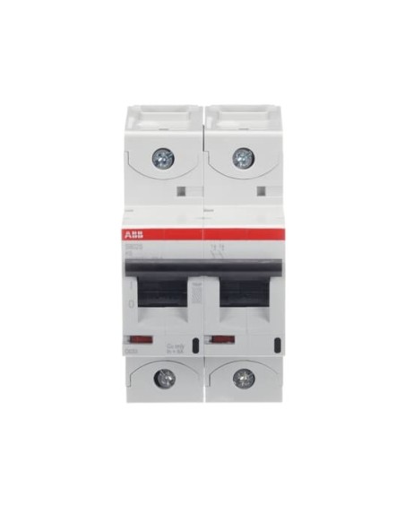 S802S-K6 wyłącznik nadmiarowo-prądowy  2P  char. K  6A  50kA  AC