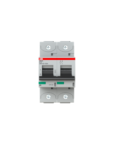 S802S-C13 wyłącznik nadmiarowo-prądowy  2P  char. C  13A  50kA  AC