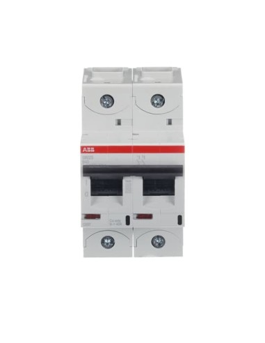 S802S-B40 wyłącznik nadmiarowo-prądowy  2P  char. B  40A  50kA  AC