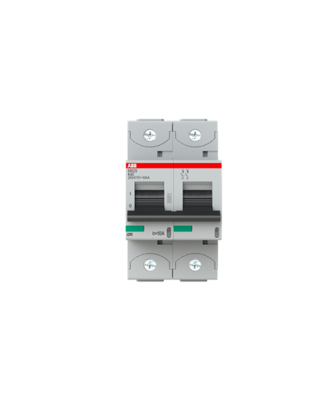 S802S-K50 wyłącznik nadmiarowo-prądowy  2P  char. K  50A  50kA  AC