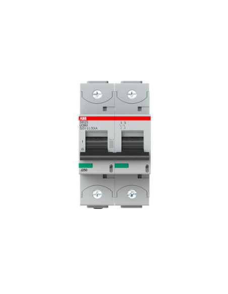 S802S-UCB63 wyłącznik nadmiarowo-prądowy  2P  char. UCB  63A  50kA  AC DC