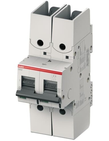 S802S-B8-R wyłącznik nadmiarowo-prądowy  2P  char. B  8A  50kA  AC