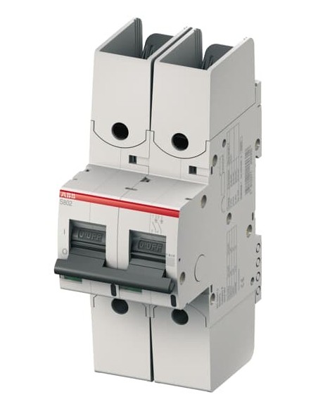 S802S-K8-R wyłącznik nadmiarowo-prądowy  2P  char. K  8A  50kA  AC