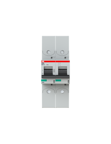 S802S-UCB80-R wyłącznik nadmiarowo-prądowy  2P  char. UCB  80A  50kA  AC DC