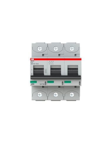 S803S-K13 wyłącznik nadmiarowo-prądowy  3P  char. K  13A  50kA  AC