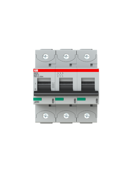 S803S-UCK13 wyłącznik nadmiarowo-prądowy  3P  char. UCK  13A  50kA  AC DC