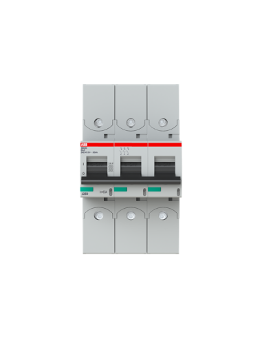 S803S-D63-R wyłącznik nadmiarowo-prądowy  3P  char. D  63A  50kA  AC