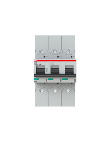 S803S-UCK50-R wyłącznik nadmiarowo-prądowy  3P  char. UCK  50A  50kA  AC DC
