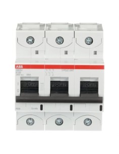 S803U-K100 wyłącznik nadmiarowo-prądowy  3P  char. K  100A  50kA  AC