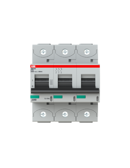 S803U-Z70 wyłącznik nadmiarowo-prądowy  3P  char. Z  70A  50kA  AC