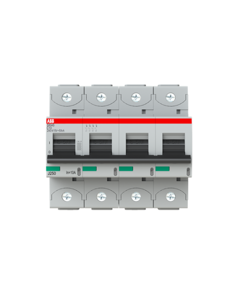 S804S-C10 wyłącznik nadmiarowo-prądowy  4P  char. C  10A  50kA  AC