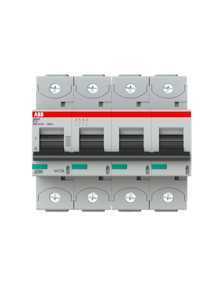 S804S-D13 wyłącznik nadmiarowo-prądowy  4P  char. D  13A  50kA  AC