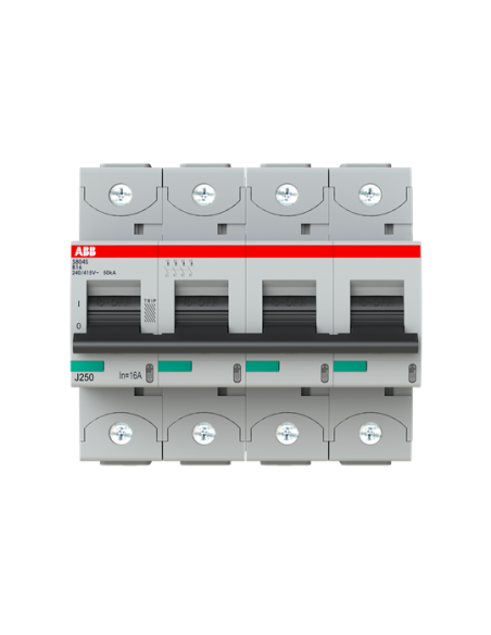 S804S-B16 wyłącznik nadmiarowo-prądowy  4P  char. B  16A  50kA  AC