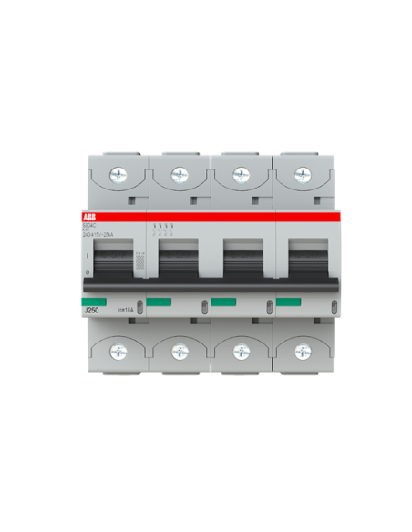 S804S-K16 wyłącznik nadmiarowo-prądowy  4P  char. K  16A  50kA  AC