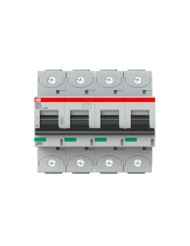 S804S-UCK16 wyłącznik nadmiarowo-prądowy  4P  char. UCK  16A  50kA  AC DC