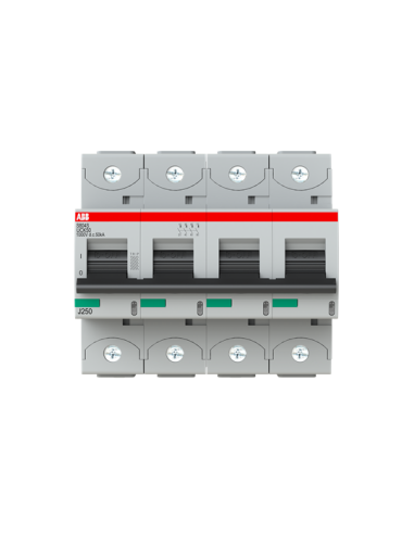 S804S-UCK50 wyłącznik nadmiarowo-prądowy  4P  char. UCK  50A  50kA  AC DC